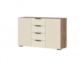 Комод 1200 Соната КМ-01 в Октябрьском - oktyabrskoe.mebel-nsk.ru | фото