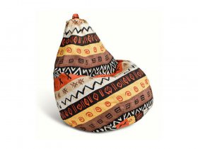 Кресло-мешок Африка в Октябрьском - oktyabrskoe.mebel-nsk.ru | фото