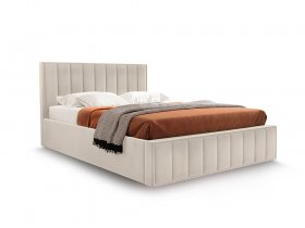 Кровать мягкая 1,6 Вена стандарт, вар.2 в Октябрьском - oktyabrskoe.mebel-nsk.ru | фото