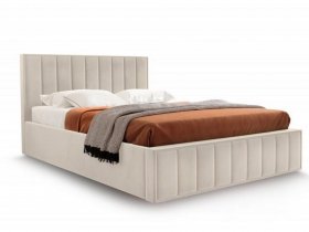 Кровать мягкая 1,8 Вена стандарт, вар.2 в Октябрьском - oktyabrskoe.mebel-nsk.ru | фото