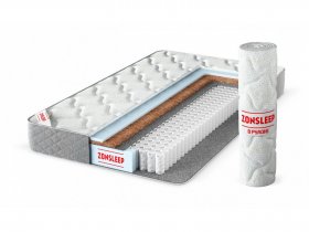 Матрас в скрутке Hard Roll в Октябрьском - oktyabrskoe.mebel-nsk.ru | фото