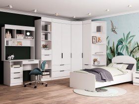 Модульная детская Лавис в Октябрьском - oktyabrskoe.mebel-nsk.ru | фото
