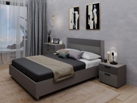 Модульная спальня Лион в Октябрьском - oktyabrskoe.mebel-nsk.ru | фото