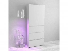 Модульный шкаф 1,0м Одри в Октябрьском - oktyabrskoe.mebel-nsk.ru | фото