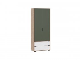 Шкаф для одежды комбинированный «Лео» ТД-410.07.22 в Октябрьском - oktyabrskoe.mebel-nsk.ru | фото