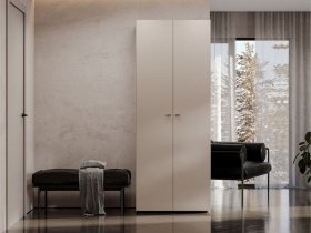 Шкаф двухстворчатый Гиза в Октябрьском - oktyabrskoe.mebel-nsk.ru | фото