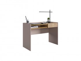 Стол 2 Доминика (кашемир/дуб крафт золотой) в Октябрьском - oktyabrskoe.mebel-nsk.ru | фото